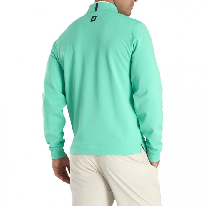 Chaquetas Footjoy Pique Deporte Mid-Layer Hombre Spearmint | ES9316758