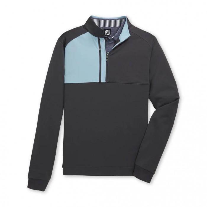 Chaquetas Footjoy Pique Deporte Mid-Layer Hombre Charcoal | ES9854607