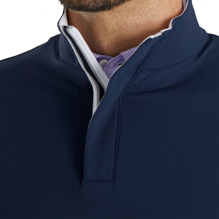 Chaquetas Footjoy Quarter-Zip Hombre Azul Marino | ES4782096