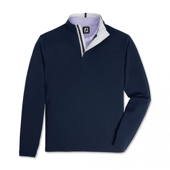 Chaquetas Footjoy Quarter-Zip Hombre Azul Marino | ES4782096