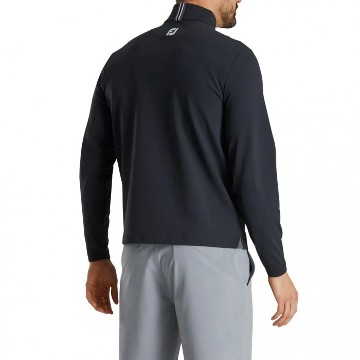 Chaquetas Footjoy Quarter-Zip Hombre Negras | ES7613894