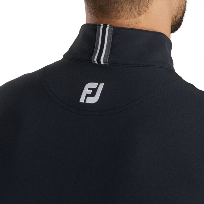 Chaquetas Footjoy Quarter-Zip Hombre Negras | ES7613894