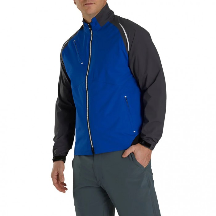 Chaquetas Footjoy Select LS Rain Hombre Azules | ES1734902