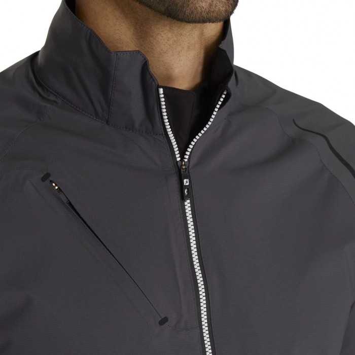 Chaquetas Footjoy Select LS Rain Hombre Negras | ES6541380