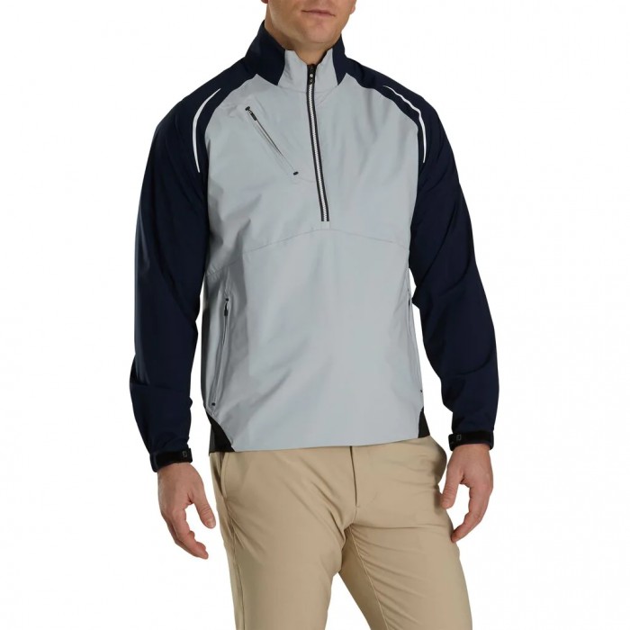 Chaquetas Footjoy Select LS Rain Hombre Plateadas Azul Marino | ES7452893