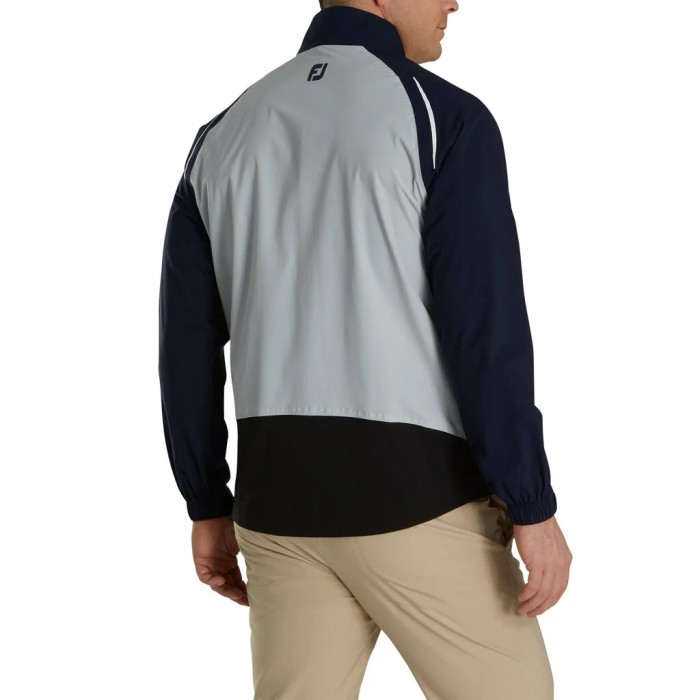 Chaquetas Footjoy Select LS Rain Hombre Plateadas Azul Marino | ES7452893