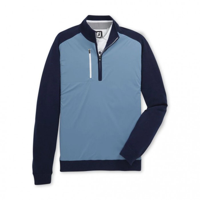 Chaquetas Footjoy Tech Sueter Hombre Azul Marino | ES0623879