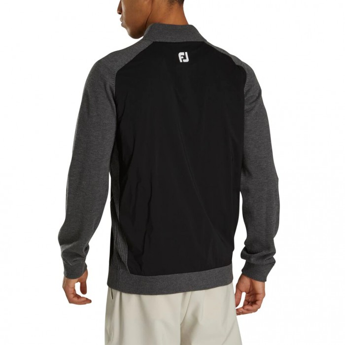 Chaquetas Footjoy Tech Sueter Hombre Negras | ES1042397