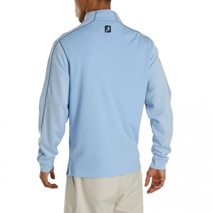 Chaquetas Footjoy Tonal Heather Mid-Layer Hombre Sky | ES1750834