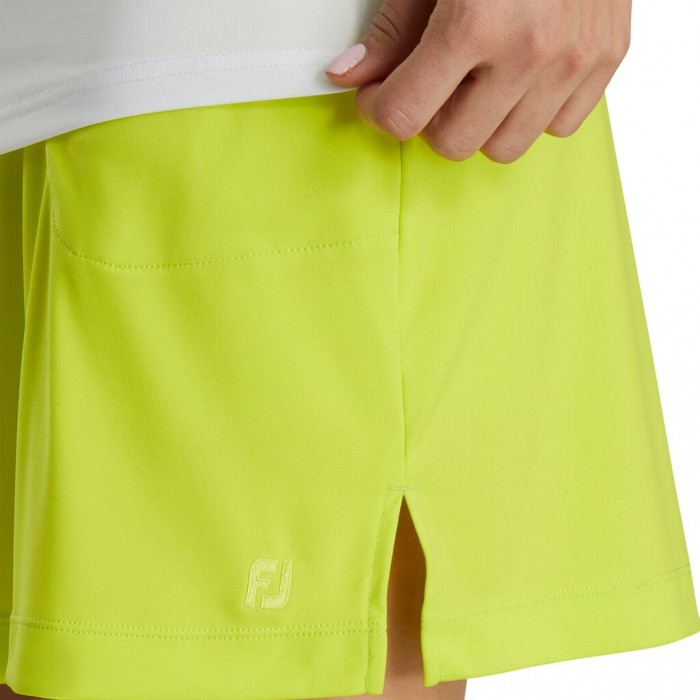 Falda Corta Footjoy Knit Skort Mujer Citrus | ES2836975