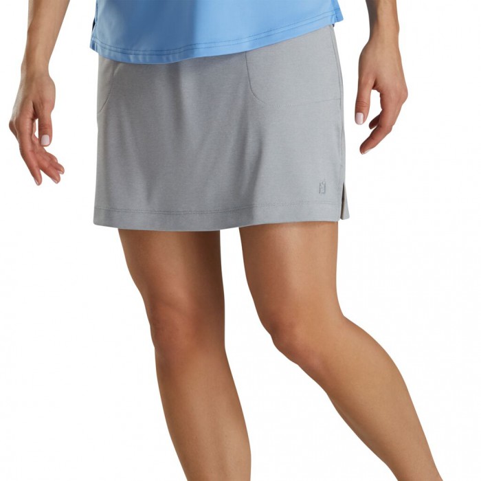 Falda Corta Footjoy Knit Skort Mujer Gris | ES2786149