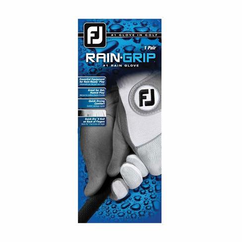 Guantes De Golf Footjoy RainGrip Hombre White/Grey | ES0942358