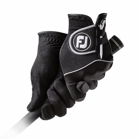 Guantes De Golf Footjoy RainGrip Pair Hombre Negras | ES4967510