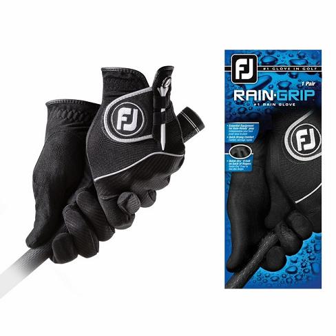 Guantes De Golf Footjoy RainGrip Pair Mujer Negras | ES5618094