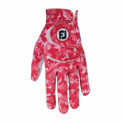 Guantes De Golf Footjoy Spectrum Mujer Rojas | ES7523941