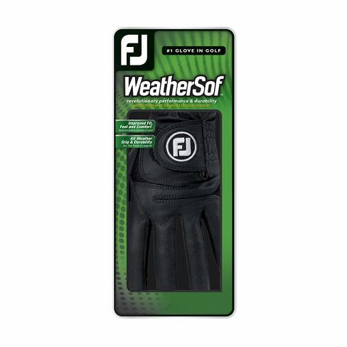 Guantes De Golf Footjoy WeatherSof Hombre Negras | ES1208473