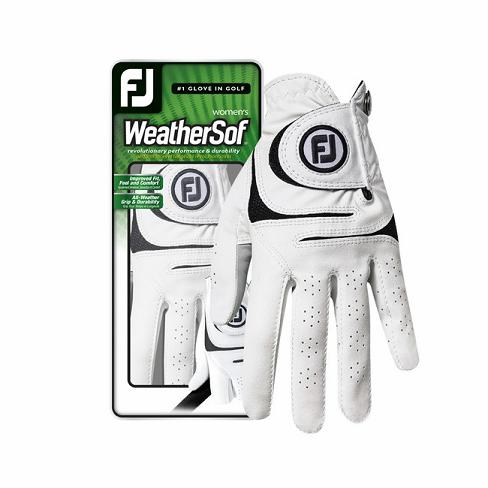 Guantes De Golf Footjoy WeatherSof Pair Mujer Blancas | ES9605837