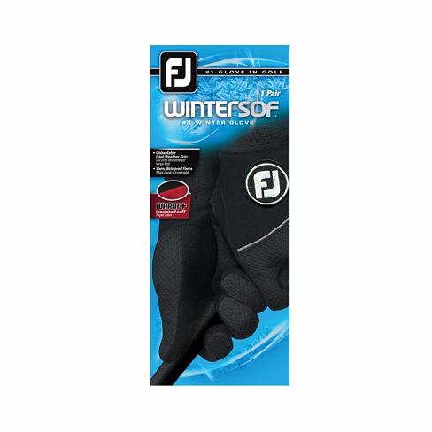 Guantes De Golf Footjoy WinterSof Pair Hombre Negras | ES6798305