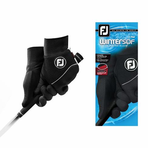 Guantes De Golf Footjoy WinterSof Pair Hombre Negras | ES6798305