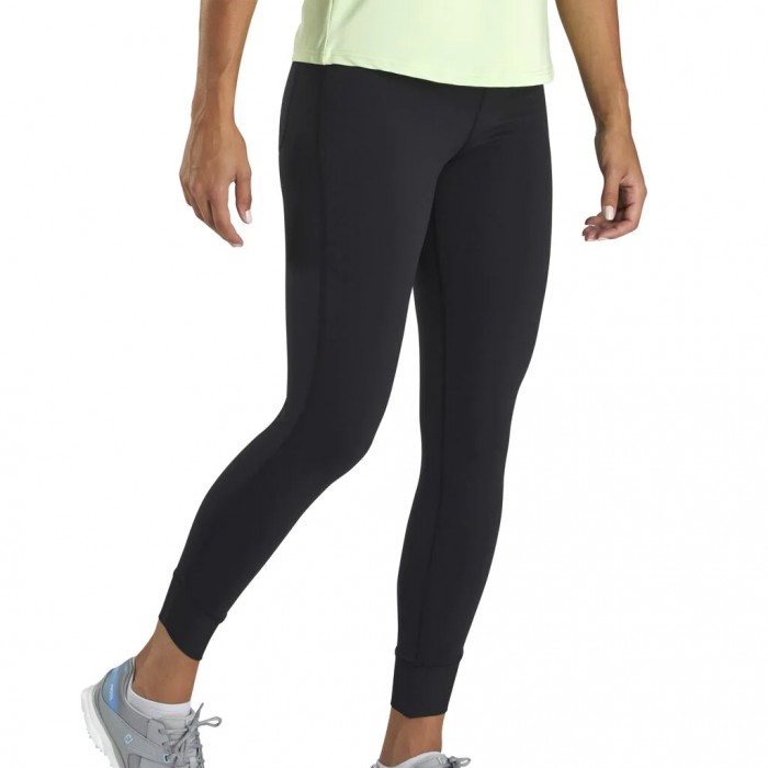 Leggings Footjoy Ankle Length Rib Block Mujer Negras | ES9201453