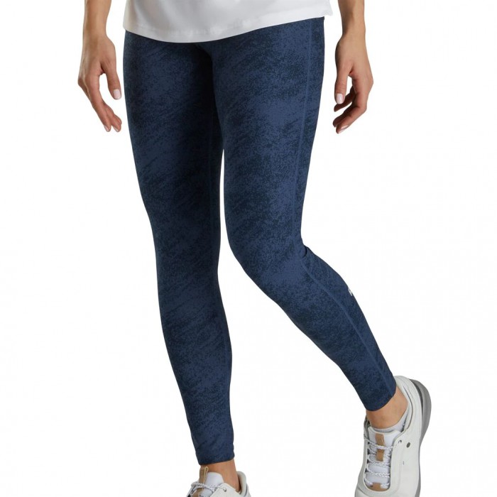 Leggings Footjoy Printed Mujer Azul Marino | ES1068435