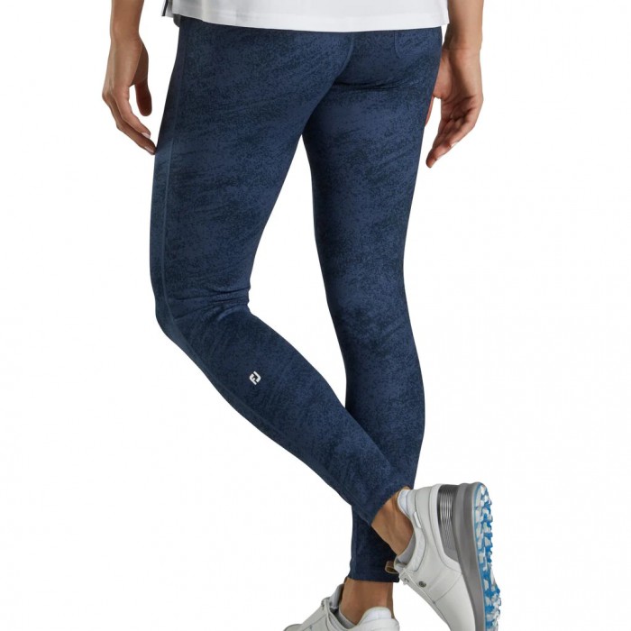 Leggings Footjoy Printed Mujer Azul Marino | ES1068435