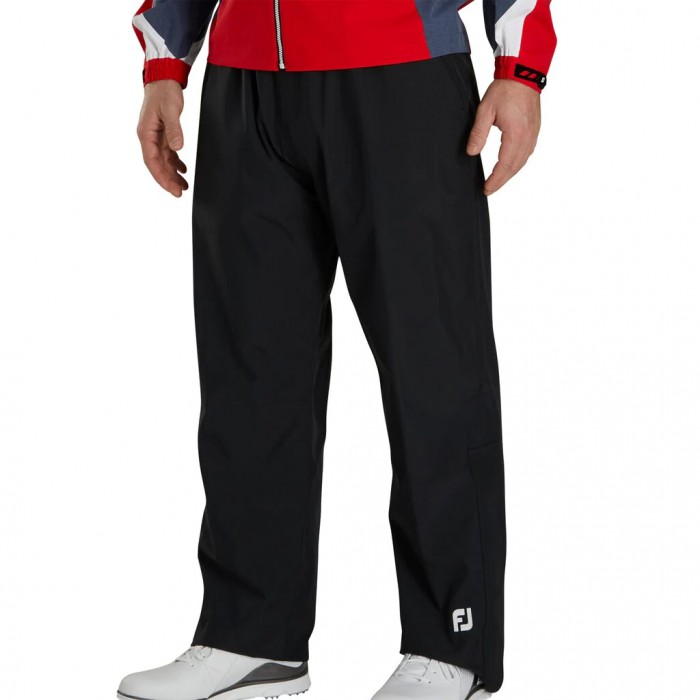 Pantalones Footjoy FJ HydroLite Rain Extra Long Hombre Negras | ES6895017