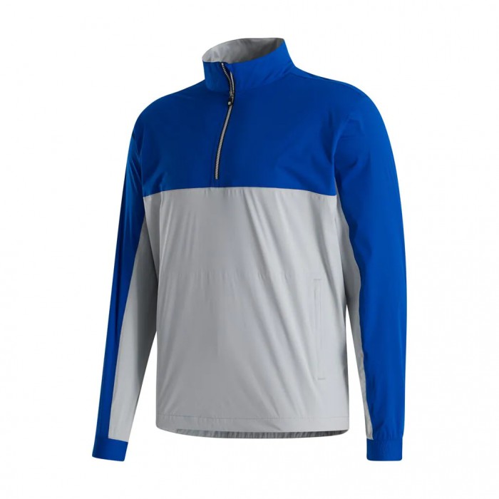 Pullover Footjoy HydroKnit Hombre Azul Real Plateadas | ES2096715