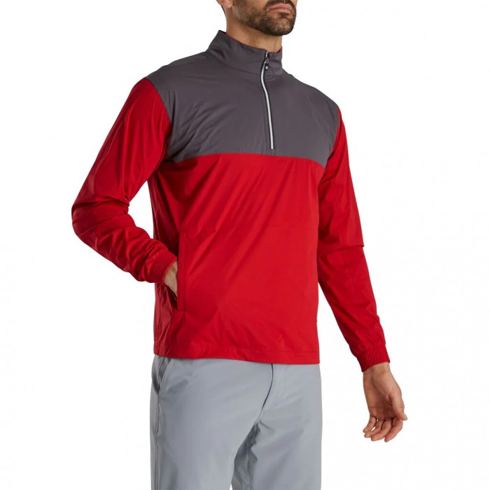 Pullover Footjoy HydroKnit Hombre Rojas | ES6985217