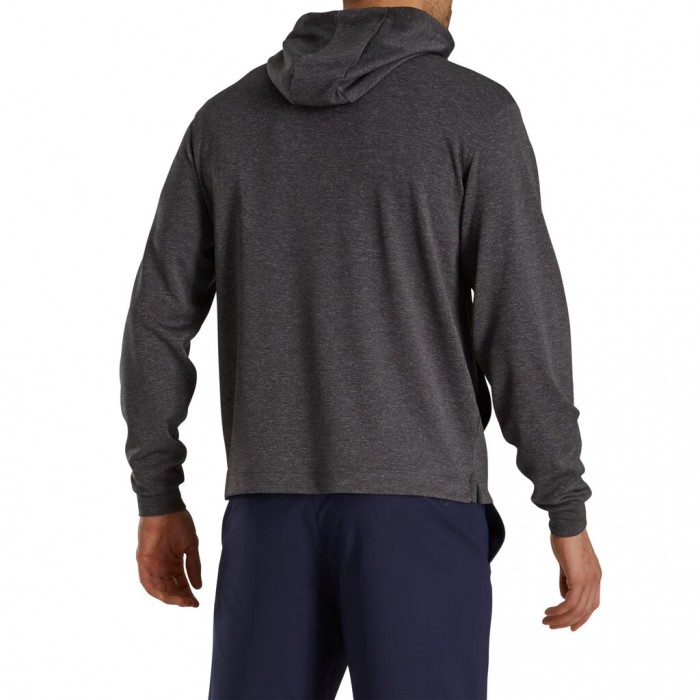 Sudadera Con Capucha Footjoy Ligeros Hombre Heather Charcoal | ES2758631