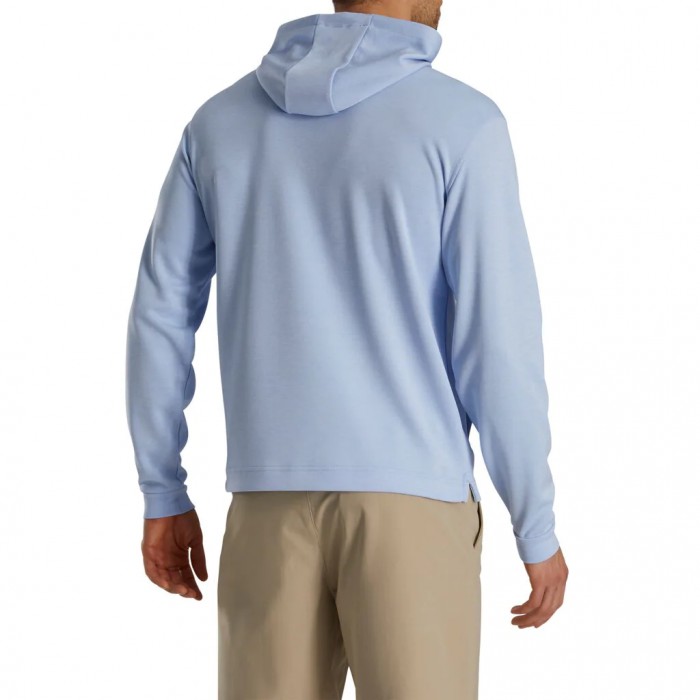 Sudadera Con Capucha Footjoy Ligeros Hombre Heather Sky | ES8045129