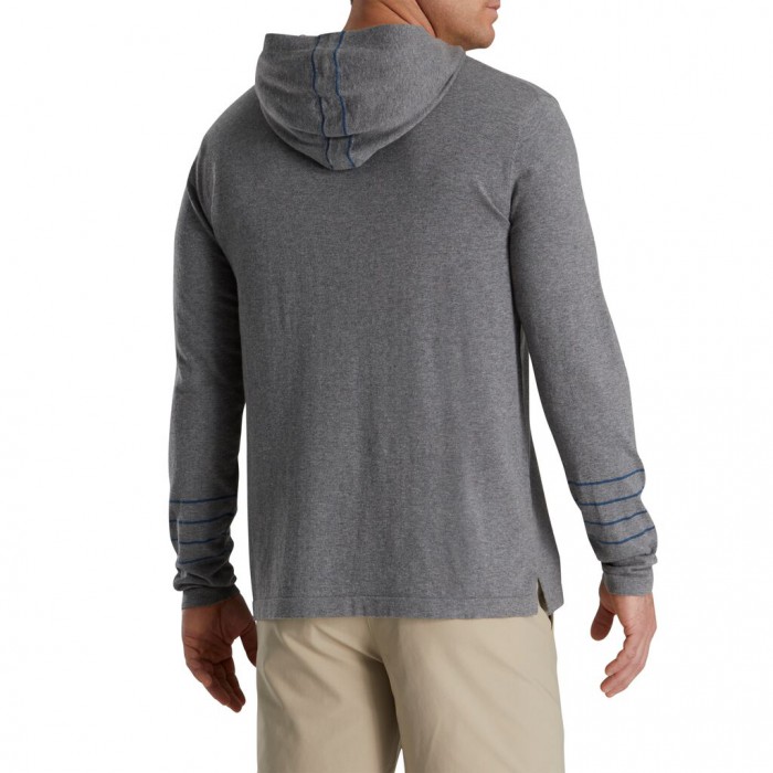 Sudadera Con Capucha Footjoy Sueter Hombre Gris | ES5231708