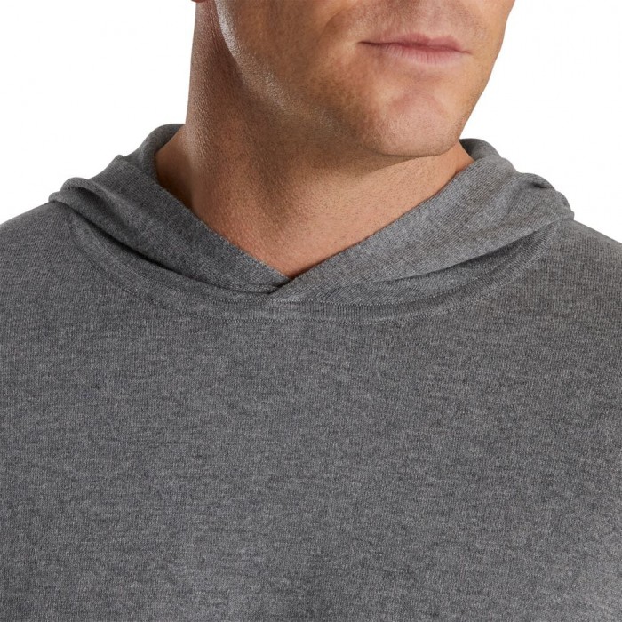 Sudadera Con Capucha Footjoy Sueter Hombre Gris | ES5231708