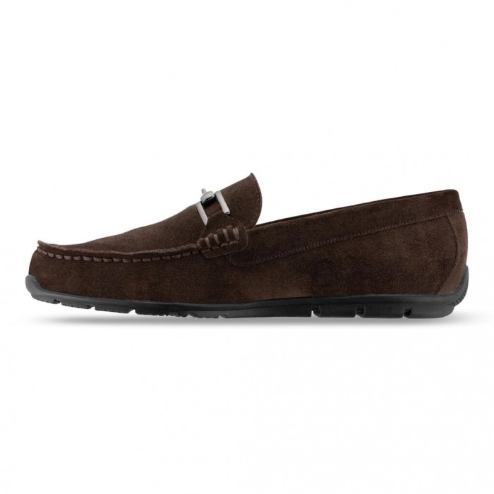 Zapatillas Footjoy Club Casuals Gamuza Hombre Chocolate | ES9284670