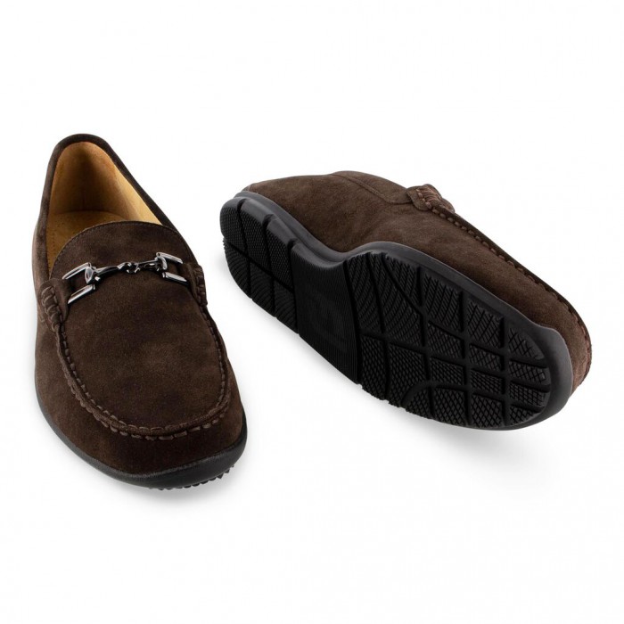 Zapatillas Footjoy Club Casuals Gamuza Hombre Chocolate | ES9284670