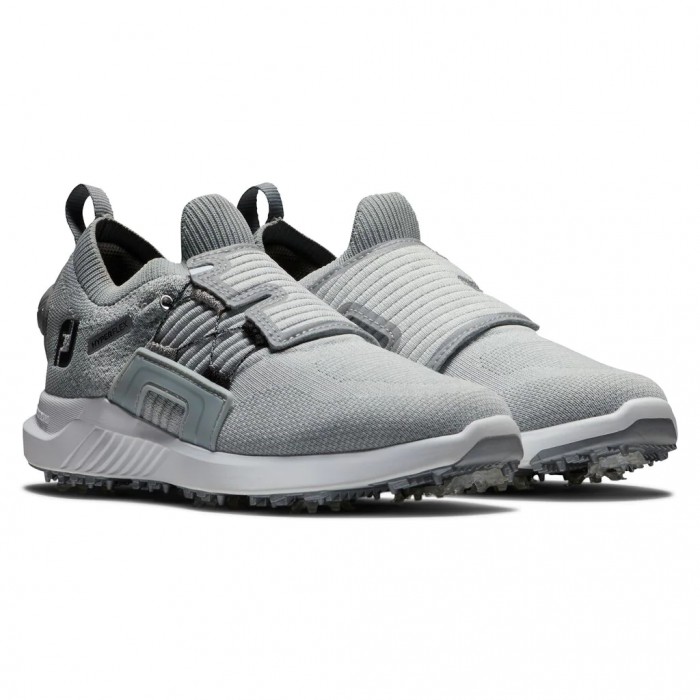 Zapatos Golf Con Pinchos Footjoy HyperFlex BOA Mujer Gris Plateadas | ES6401927