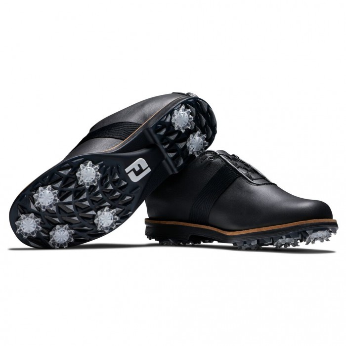 Zapatos Golf Con Pinchos Footjoy Premiere Series BOA Mujer Negras | ES0936748