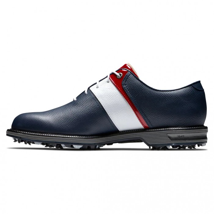 Zapatos Golf Con Pinchos Footjoy Premiere Series - Packard Hombre Azul Marino Blancas Rojas | ES3425761