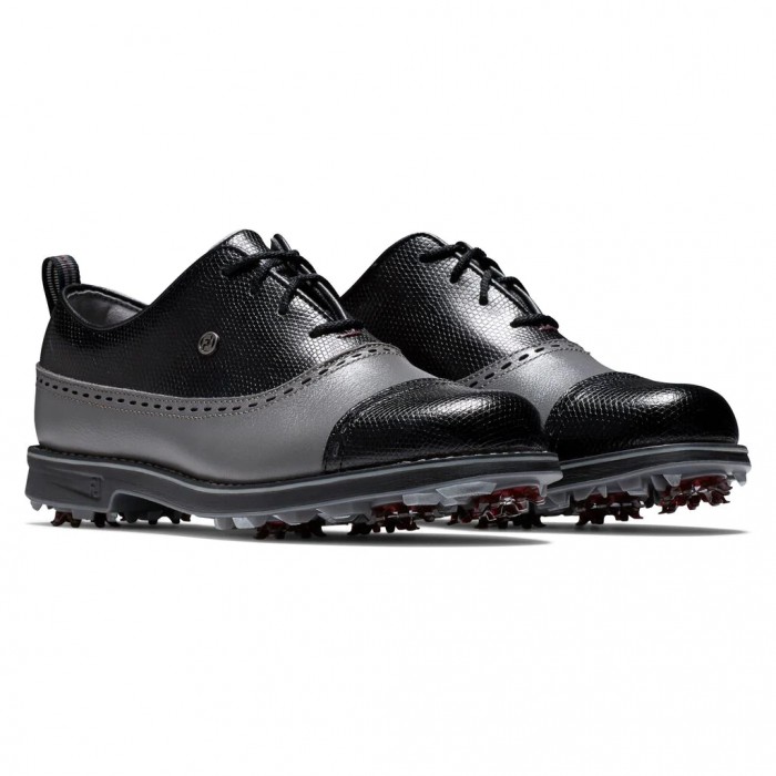 Zapatos Golf Con Pinchos Footjoy Premiere Series - Cap Puntera Mujer Negras | ES3780942