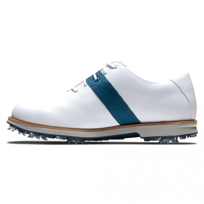 Zapatos Golf Con Pinchos Footjoy Premiere Series Mujer Blancas Azules | ES4167830