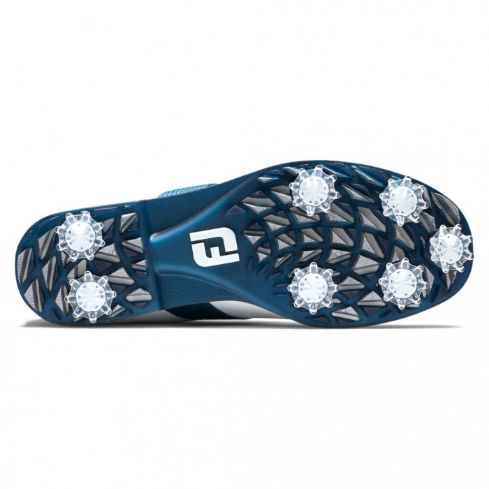 Zapatos Golf Con Pinchos Footjoy Premiere Series Mujer Blancas Azules | ES4167830