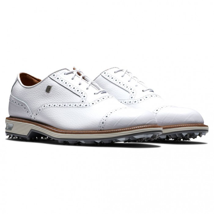 Zapatos Golf Con Pinchos Footjoy Premiere Series - Tarlow Hombre Blancas | ES4357891