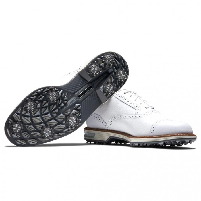 Zapatos Golf Con Pinchos Footjoy Premiere Series - Tarlow Hombre Blancas | ES4357891