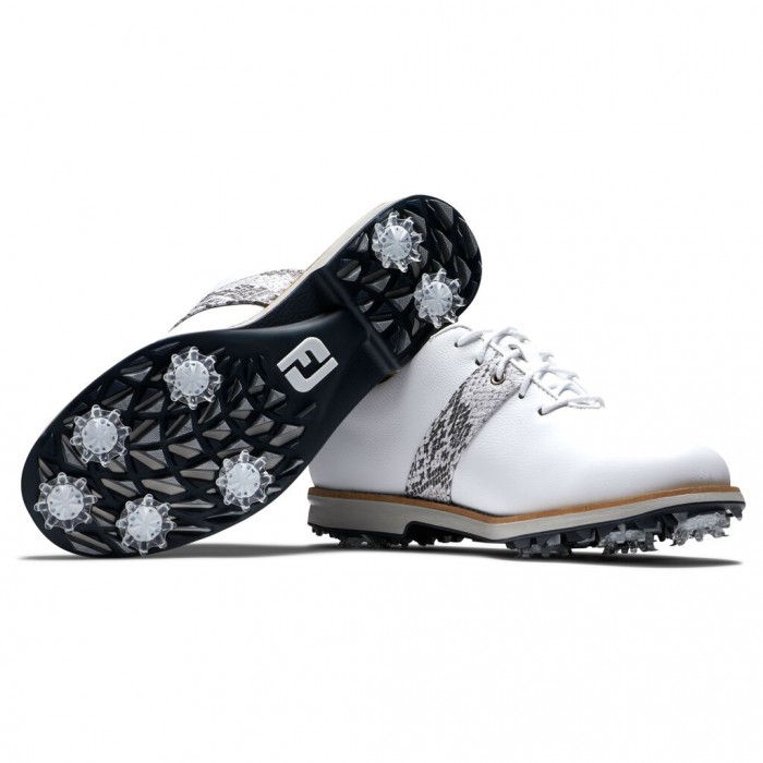 Zapatos Golf Con Pinchos Footjoy Premiere Series Mujer Blancas | ES5819026