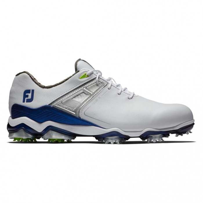 Zapatos Golf Con Pinchos Footjoy Tour X Hombre Blancas Azul Marino | ES5261934