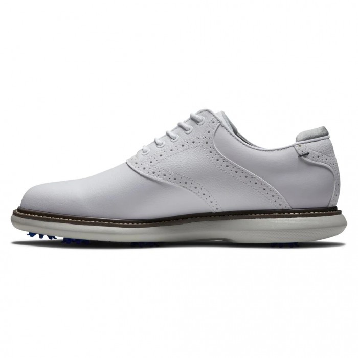 Zapatos Golf Con Pinchos Footjoy Traditions Hombre Blancas | ES2593618