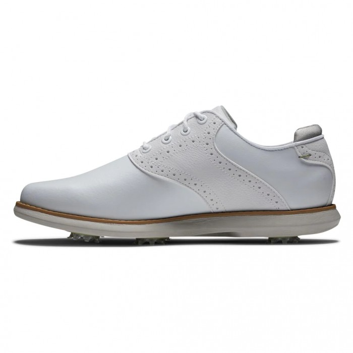 Zapatos Golf Con Pinchos Footjoy Traditions Mujer Blancas | ES4603279