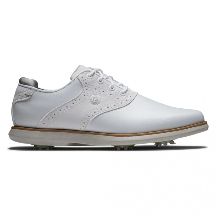 Zapatos Golf Con Pinchos Footjoy Traditions Mujer Blancas | ES4603279