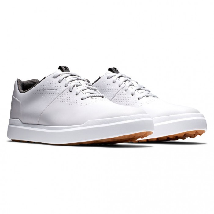 Zapatos Golf Sin Pinchos Footjoy Contour Casuales Hombre Blancas | ES2189504