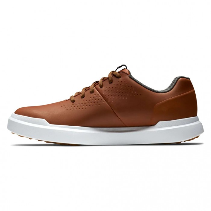 Zapatos Golf Sin Pinchos Footjoy Contour Casuales Hombre Marrones | ES6970842